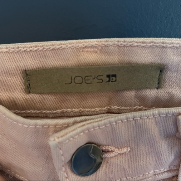 JOE’S Jeans Pale Pink Distressed Flawless Icon Midrise Skinny Jeans Size 26” - Picture 7 of 8